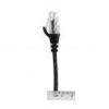 0.25m Cat 6 Ultra Thin LSZH Pack of 10 Black Ethernet Network Cable - Image 2