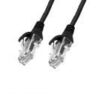 0.25m Cat 6 Ultra Thin LSZH Pack of 10 Black Ethernet Network Cable - Image 3